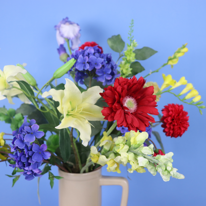 XL - Elif | Return to Sender vaas met kunstbloemen | XL