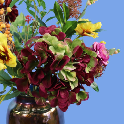 L - Melle | &Klevering vaas met kunstbloemen | Large