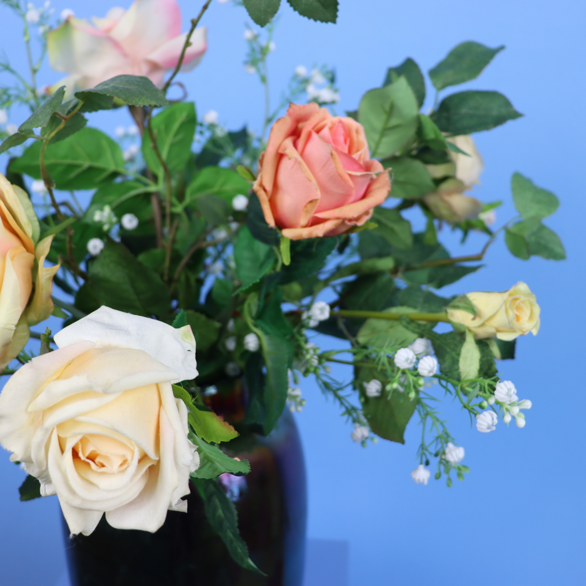 Kunstboeket Melle in &Klevering vaas, maat L – Reflower