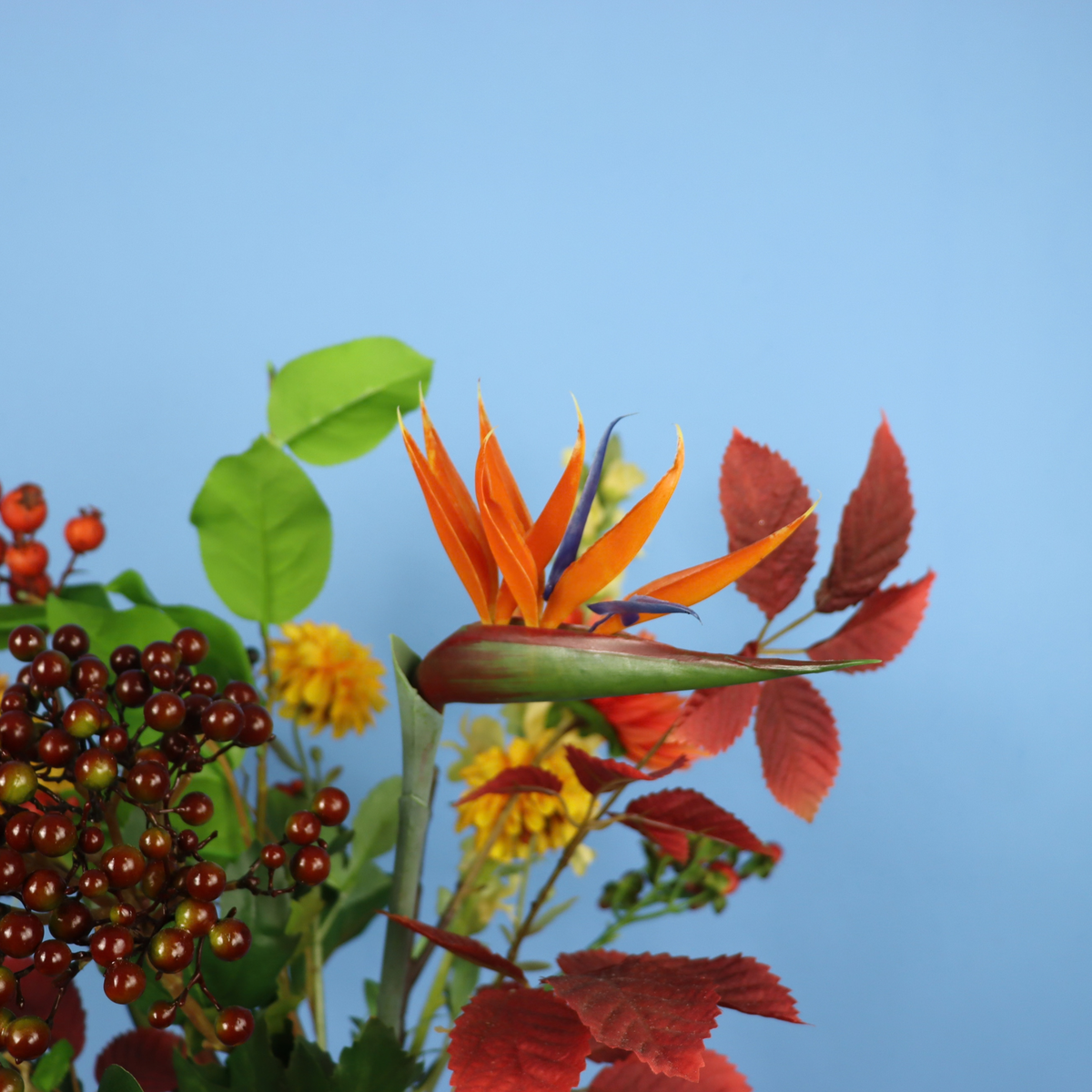 L - Anneloes | Pols Potten vaas met kunstbloemen | Large