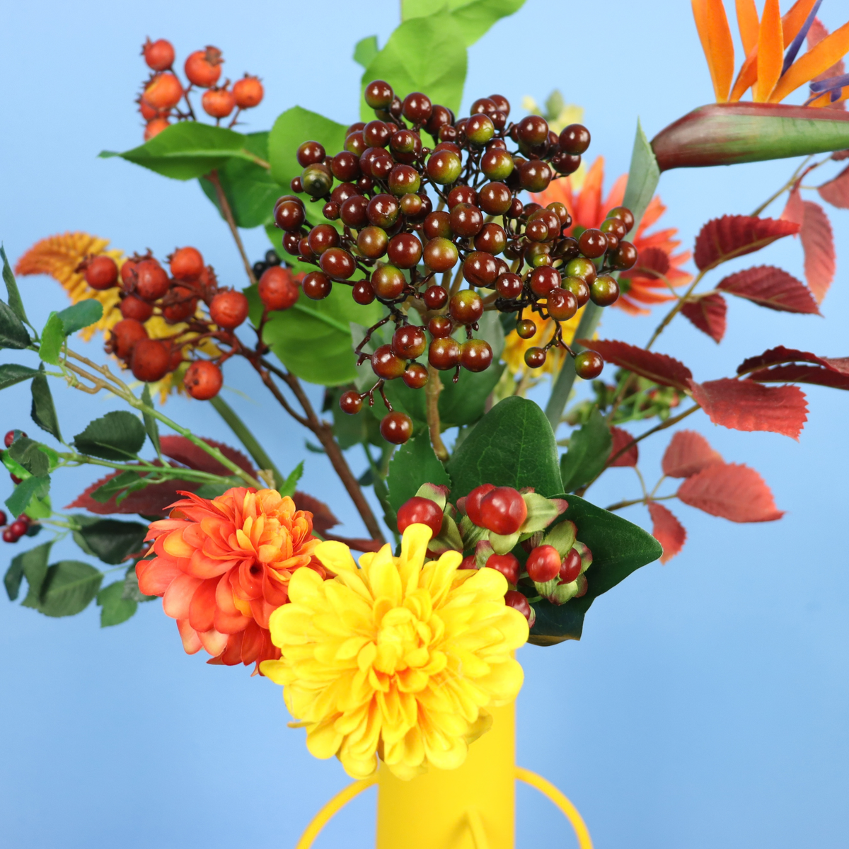 L - Anneloes | Pols Potten vaas met kunstbloemen | Large
