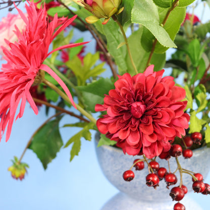 L - Leen | Pols Potten vaas met kunstbloemen | Large