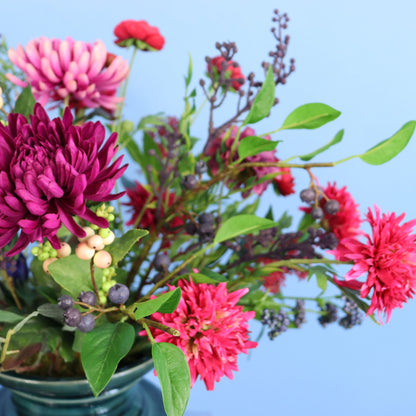 L - Aya | Pols Potten vaas met kunstbloemen | Large