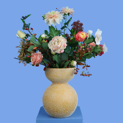 L - Lowen | Pols Potten vaas met kunstbloemen | Large