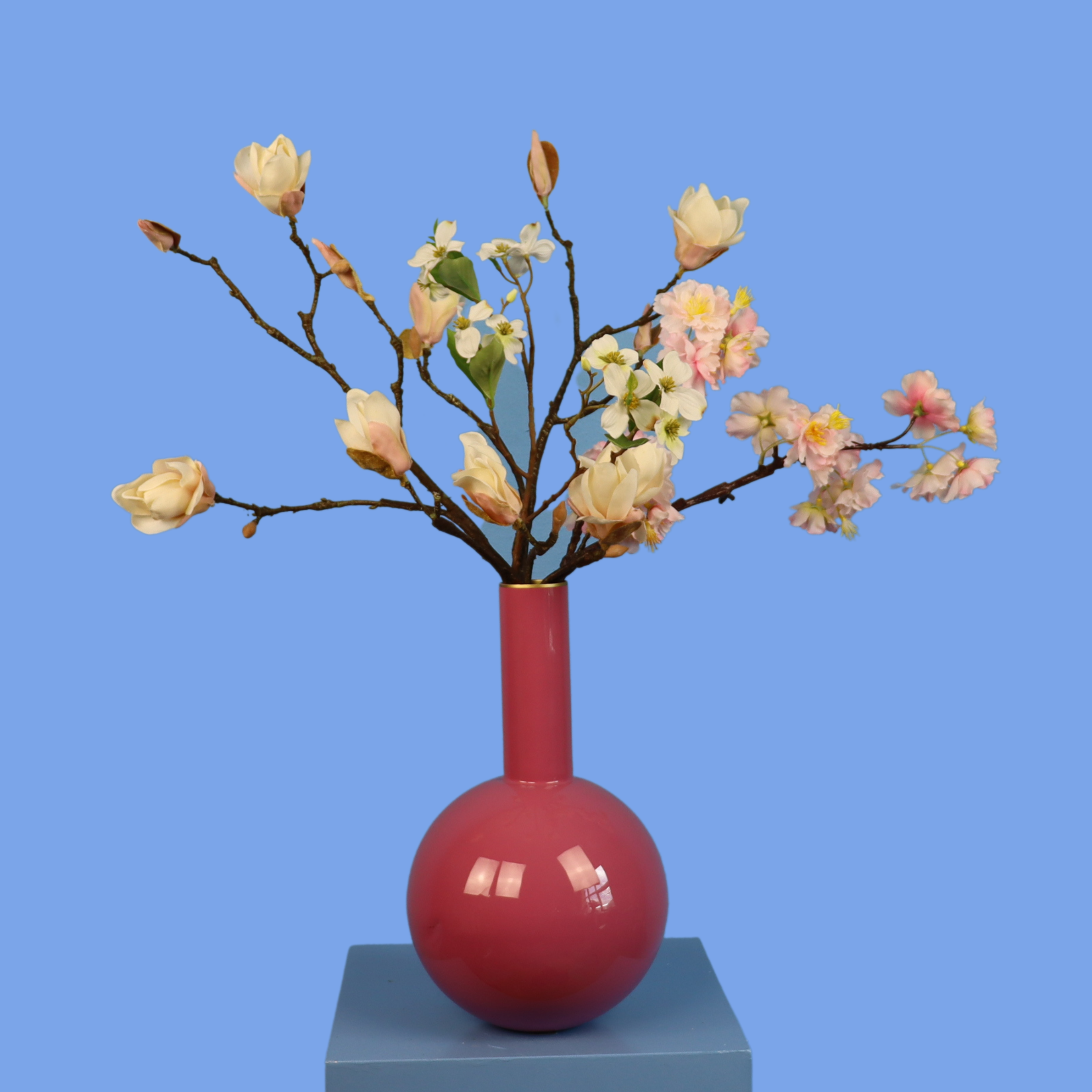 L - Brens | Pip Studio vaas met kunstbloemen | Large – Reflower