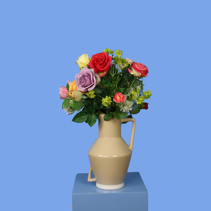 L - Imani | Return to Sender vaas met kunstbloemen | L
