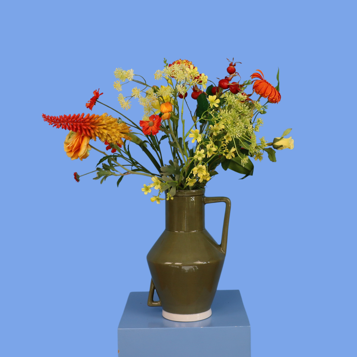 XL - Aina | Return to Sender vaas met kunstbloemen | XL