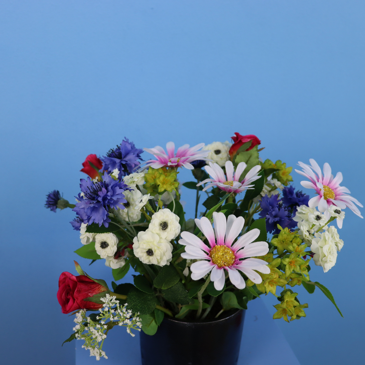 Kunstboeket Truus in Vintage vaas, maat M – Reflower
