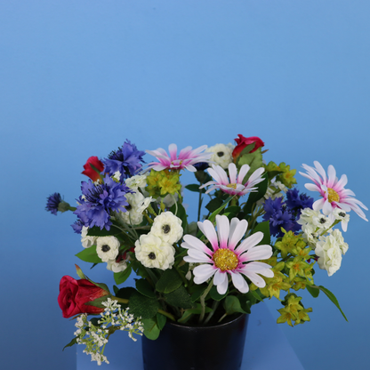 Kunstboeket Truus in Vintage vaas, maat M – Reflower