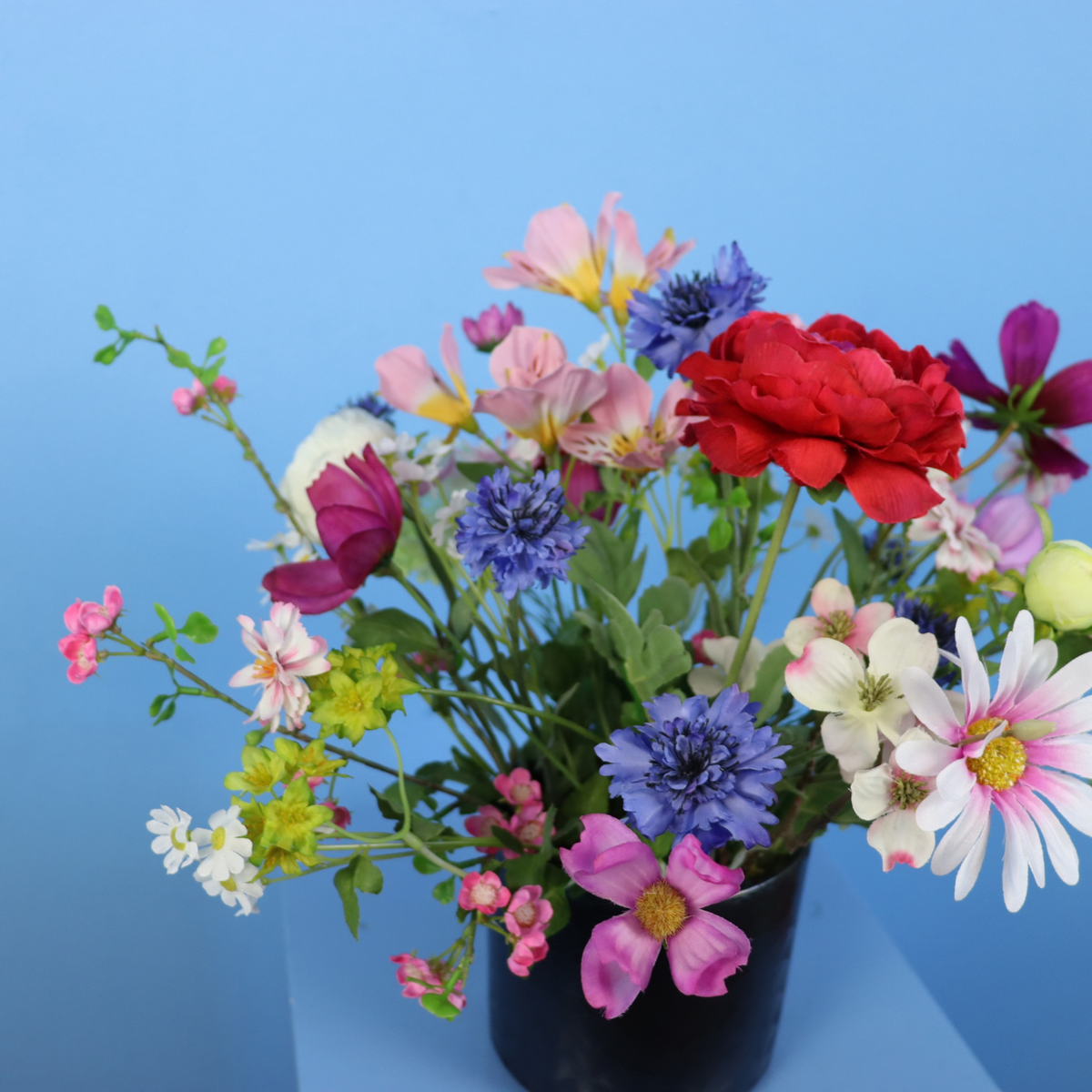Kunstboeket Ulf in Vintage vaas, maat M – Reflower