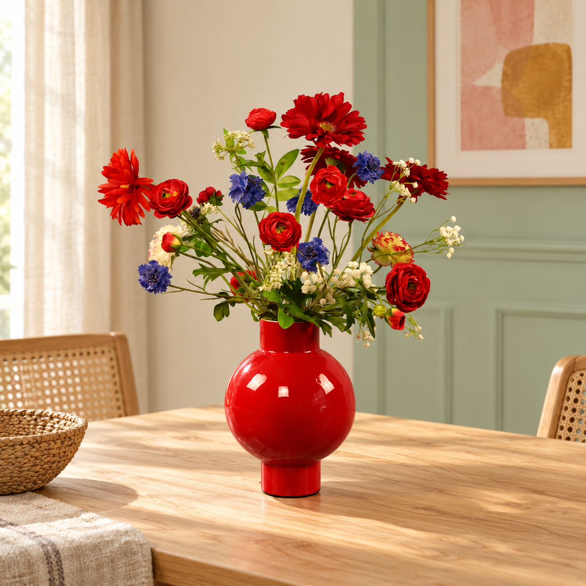 M - Anila | Pip Studio vaas met kunstbloemen | Medium