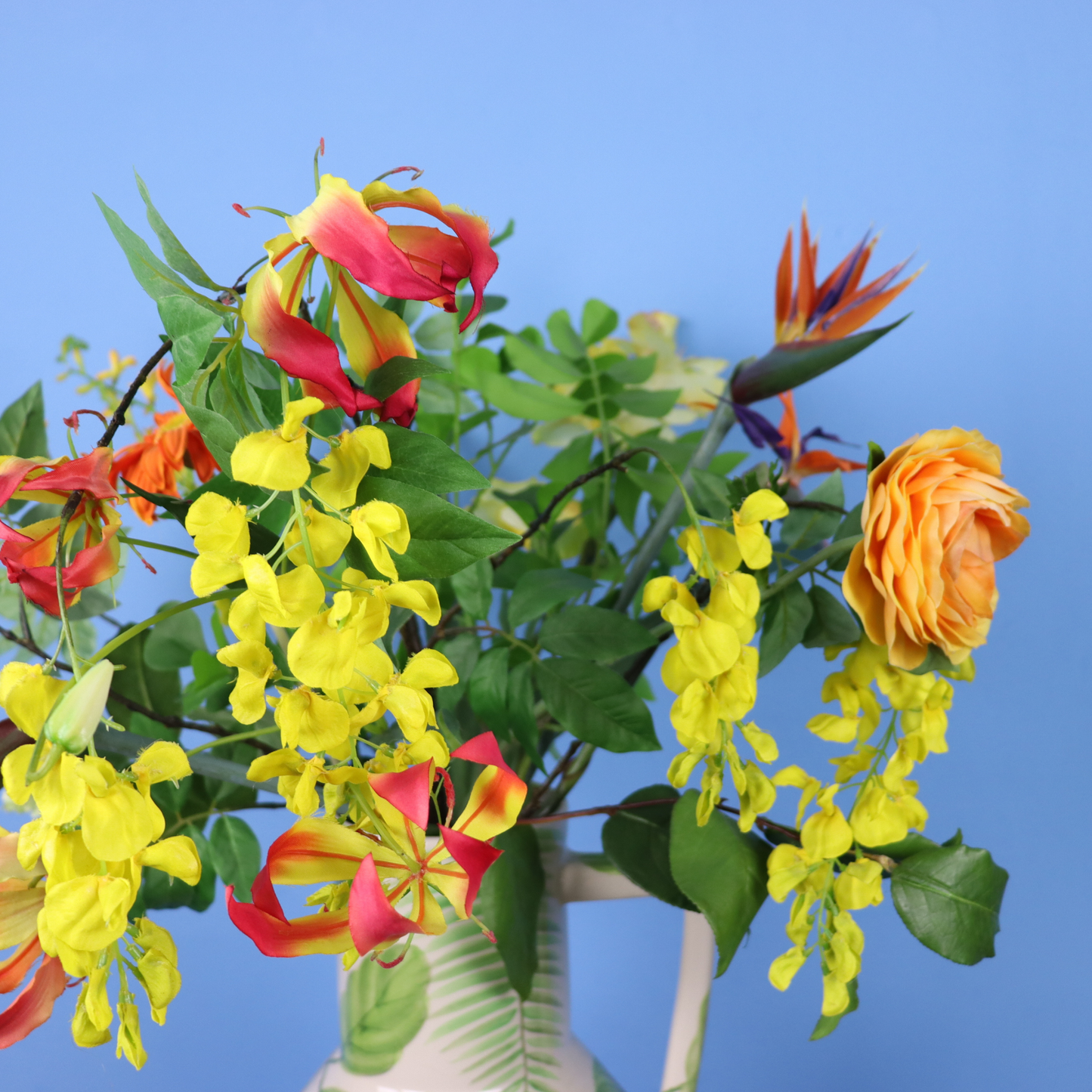 XL - Janette | Return to Sender vaas met kunstbloemen | XL