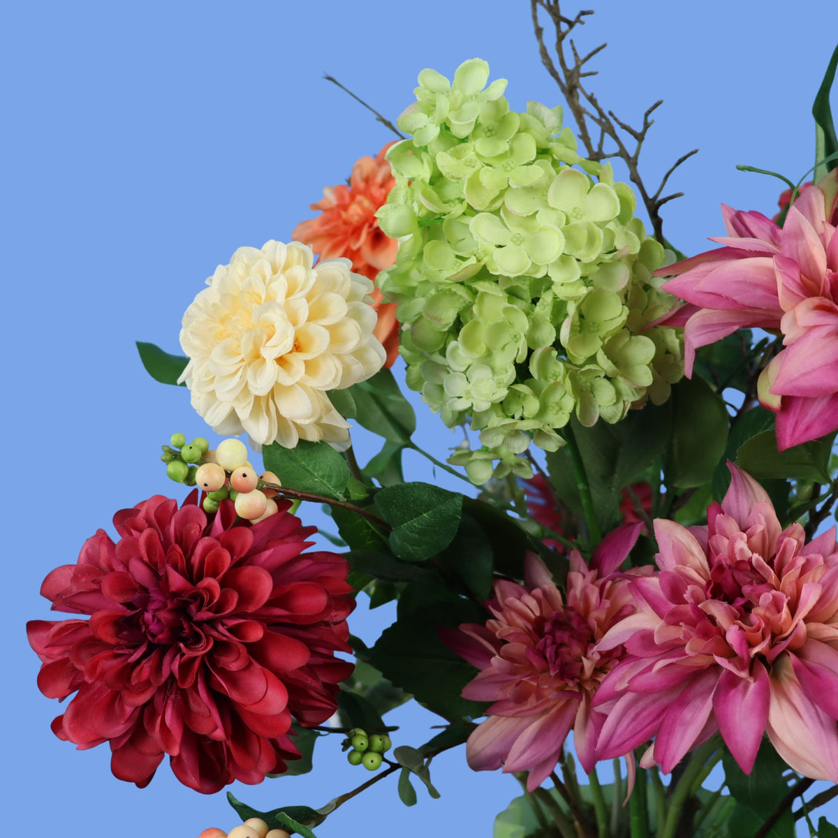 XL - Milo | Pols Potten vaas met kunstbloemen | XL