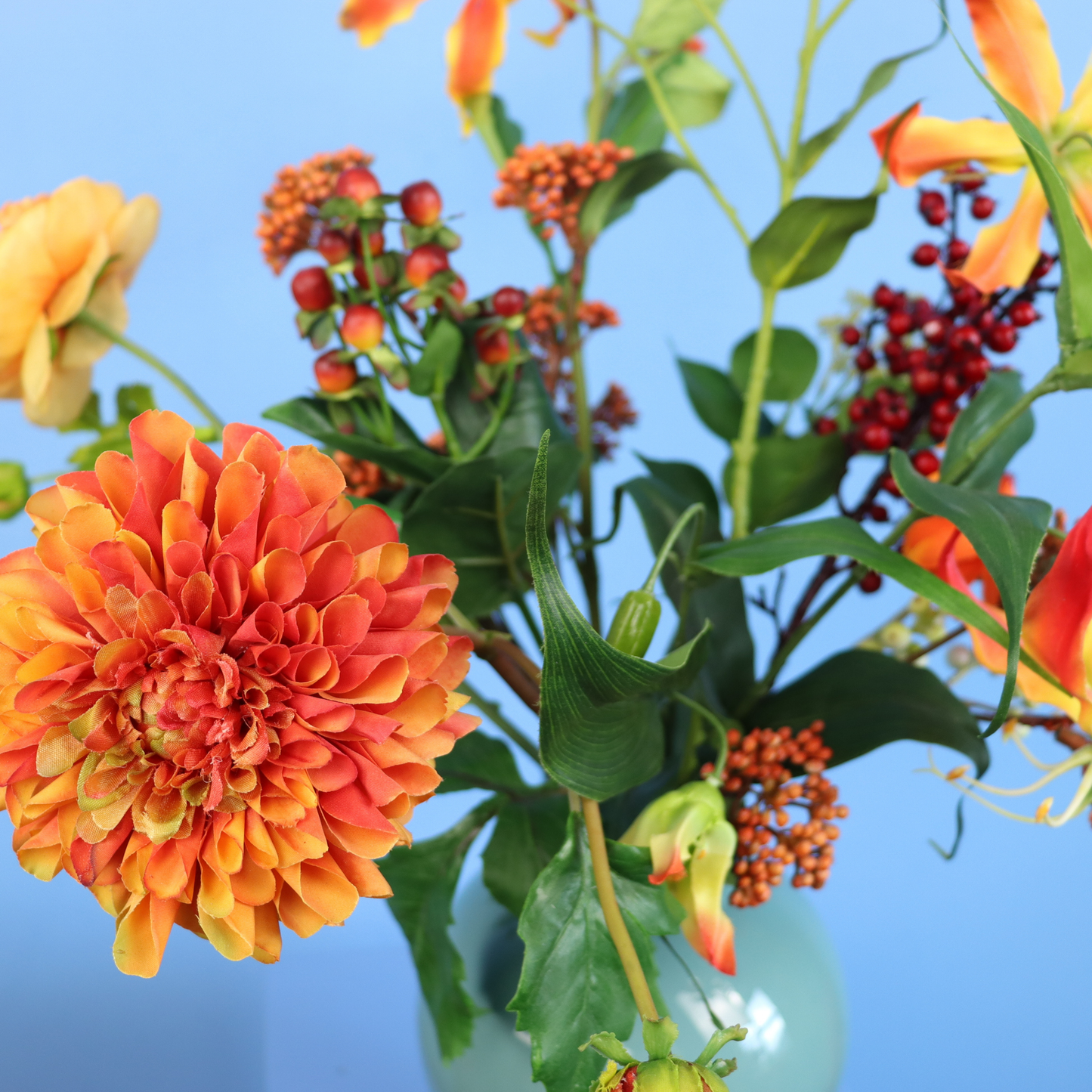 M - Emil | Pip Studio vaas met kunstbloemen | Medium