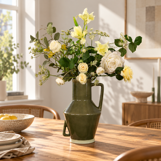 XL - Elin | Return to Sender vaas met kunstbloemen | XL