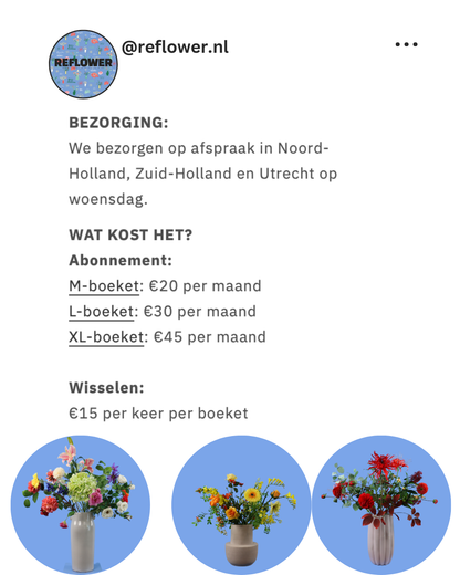 REFLOWER PROEFABONNEMENT