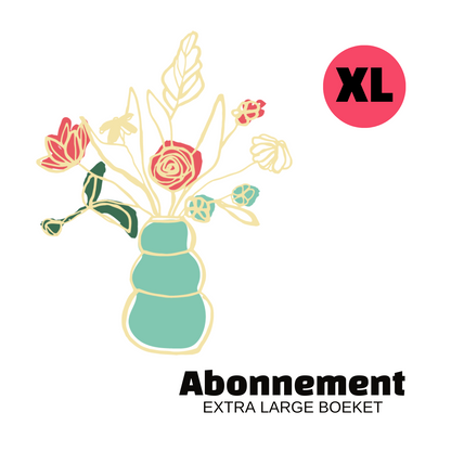 Reflower XL Abonnement | €45 per maand