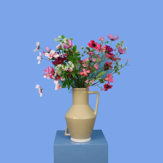 Kunstboeket Güner in Return to Sender vaas, maat L – Reflower