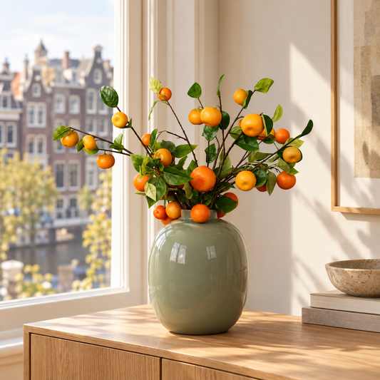 L - Lance | Pip Studio vaas met kunstbloemen | Large