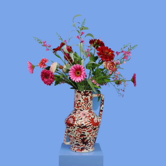 XL - Alex | Return to Sender vaas met kunstbloemen | XL