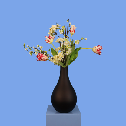 XL - Barbro - Zwarte vaas