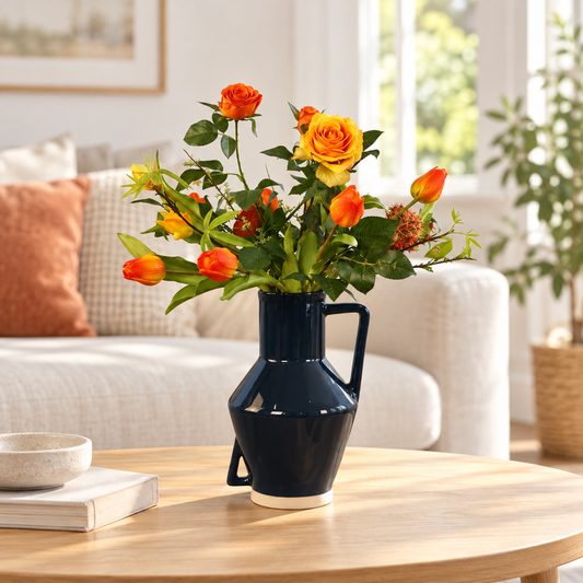 M - Wil | Return to Sender vaas met kunstbloemen | Medium