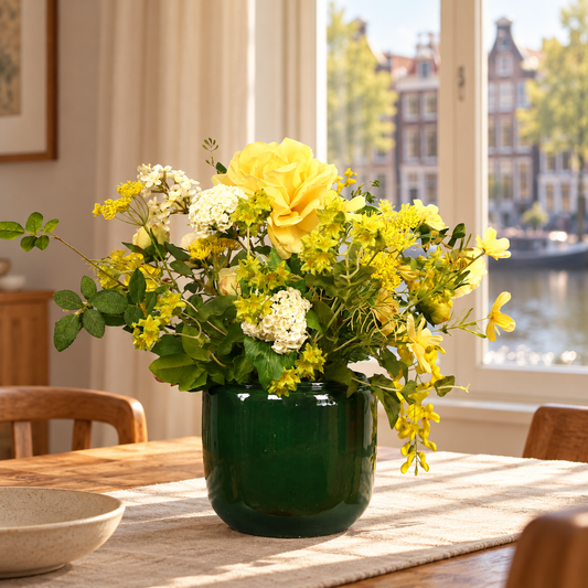 L - Bogota | Serax vaas met kunstbloemen | Large