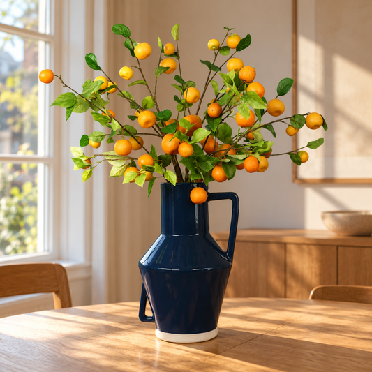 XL - Tiba | Return to Sender vaas met kunstbloemen | XL