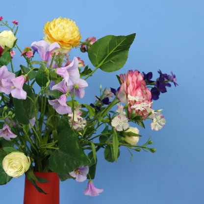 L - Anoek | Pols Potten vaas met kunstbloemen | Large