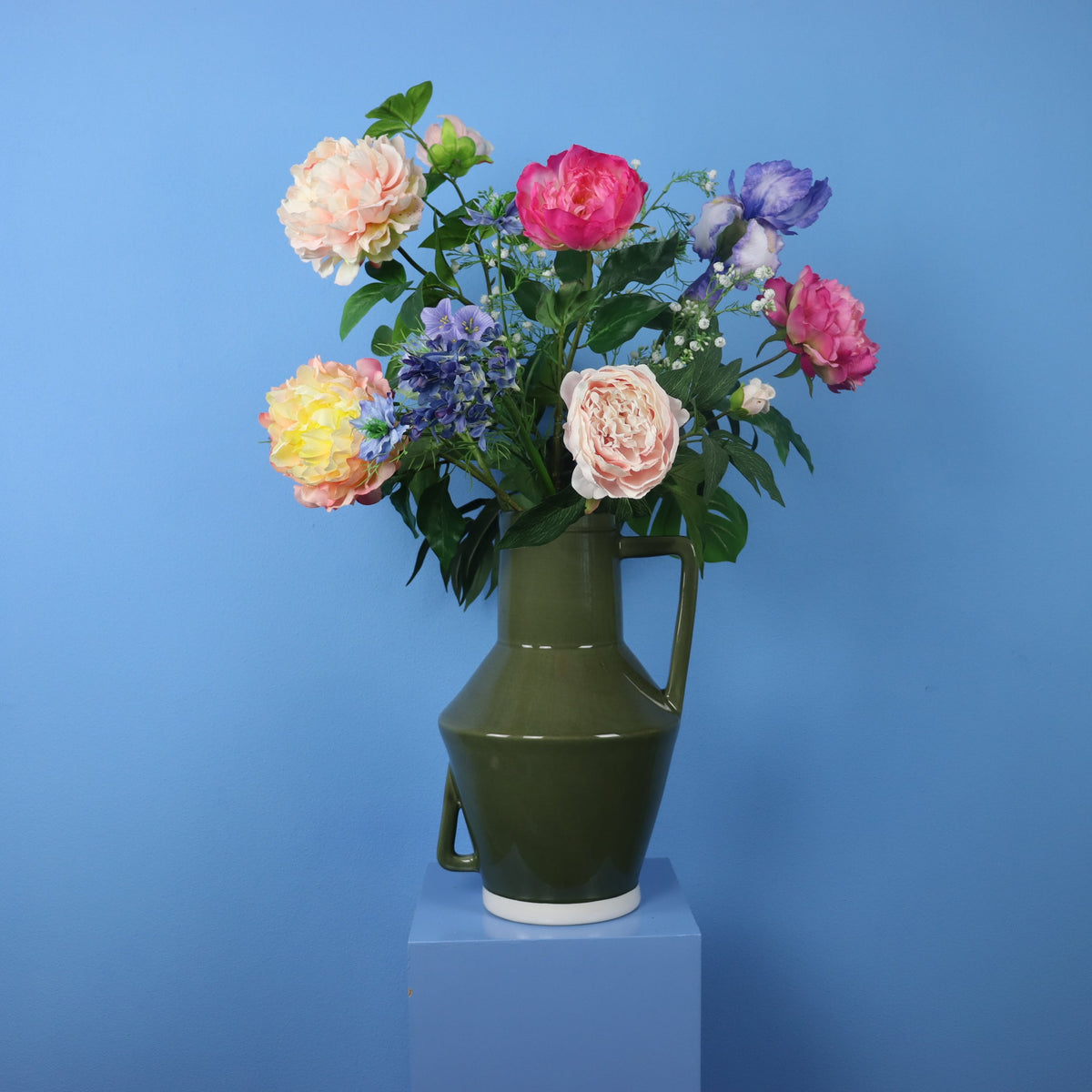 XL - Menno | Return to Sender vaas met kunstbloemen | XL