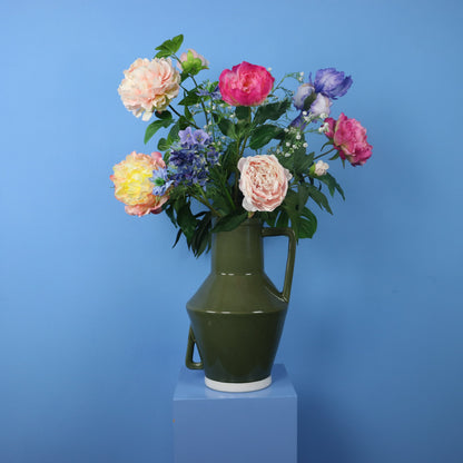XL - Menno | Return to Sender vaas met kunstbloemen | XL