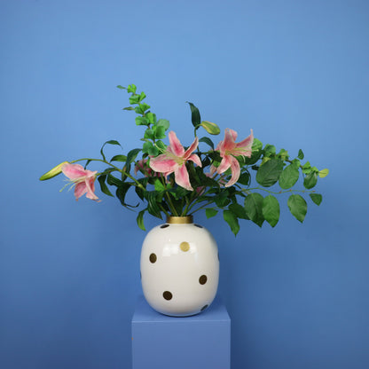 L - Sienna | Pip Studio vaas met kunstbloemen | Large
