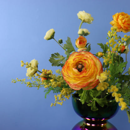 Kunstboeket Claudia in Pols Potten vaas, maat L – Reflower