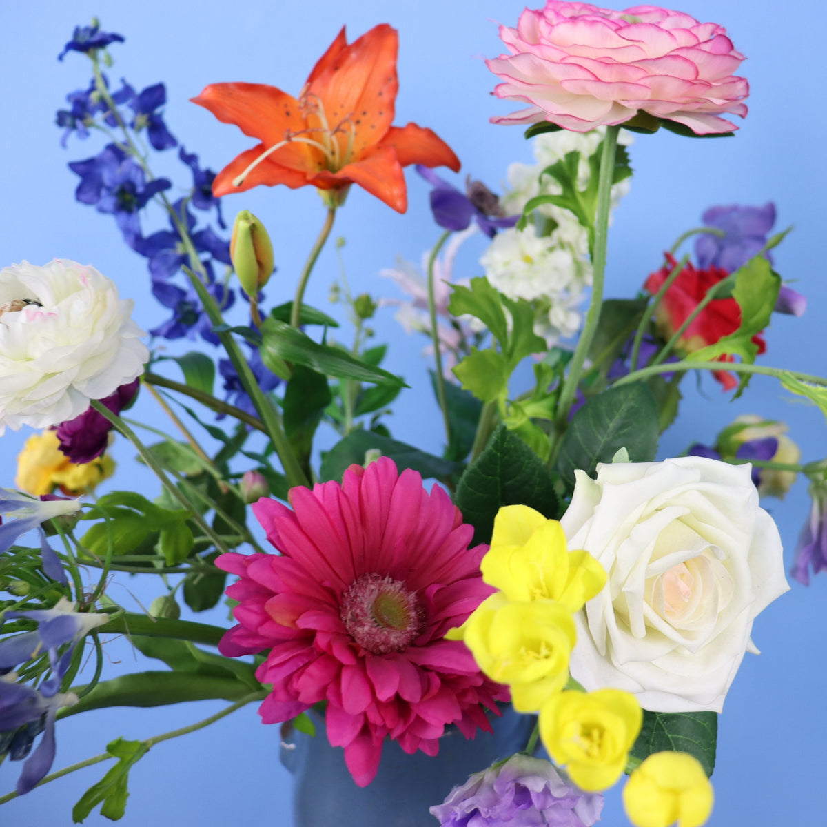 L - Julian | Serax vaas met kunstbloemen | Large