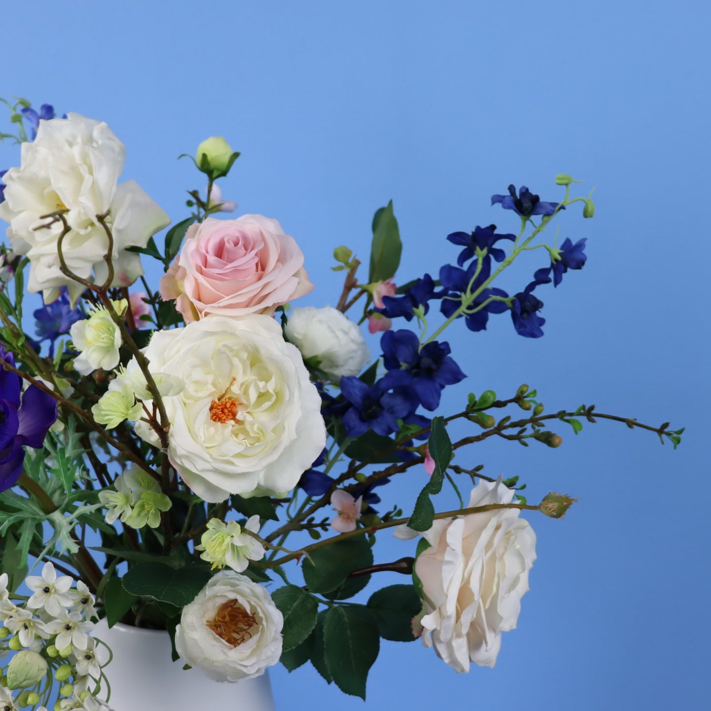 L - Suzette | Räder vaas met kunstbloemen | Large