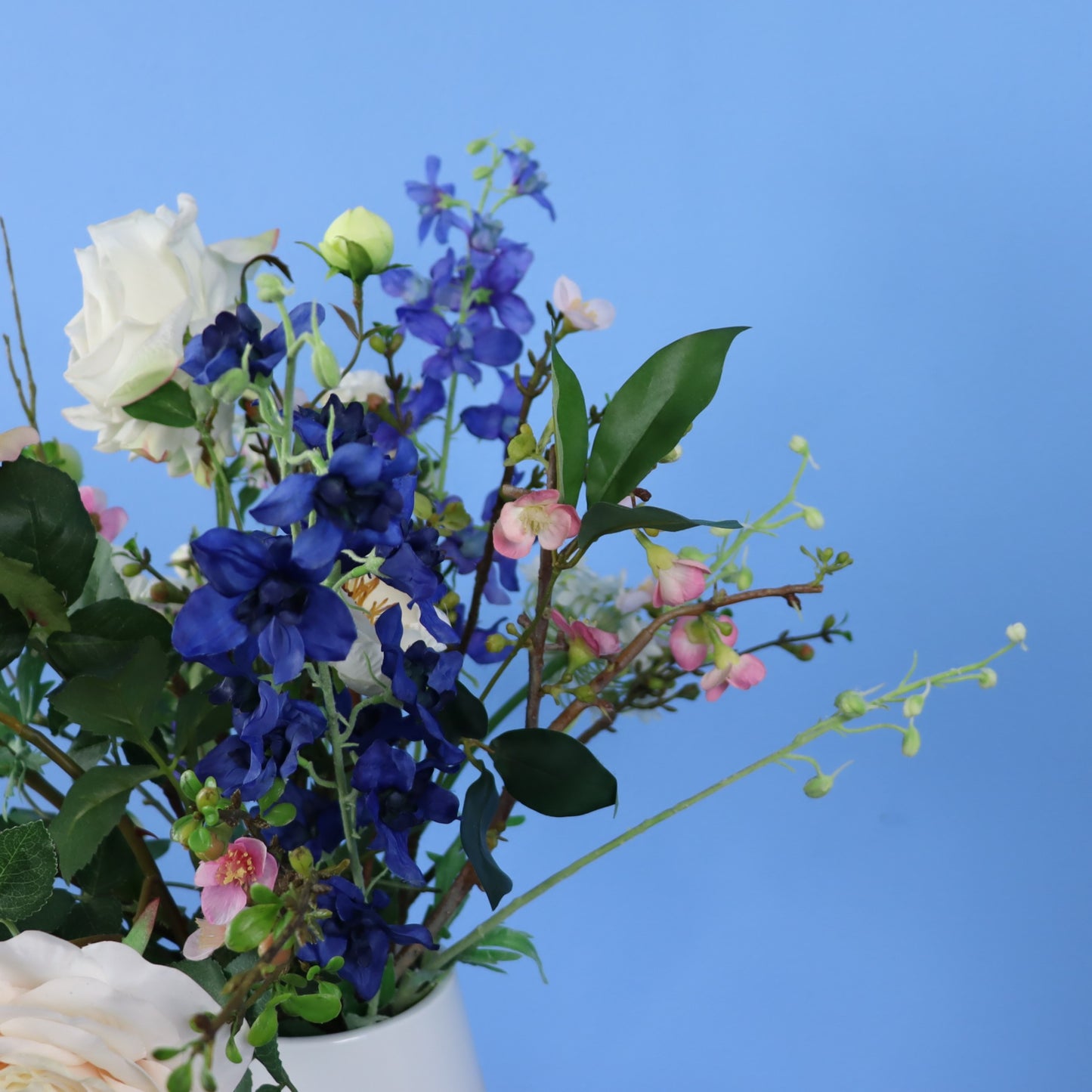 L - Suzette | Räder vaas met kunstbloemen | Large