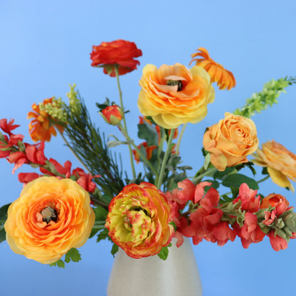 L - Amira | Return to Sender vaas met kunstbloemen | Large