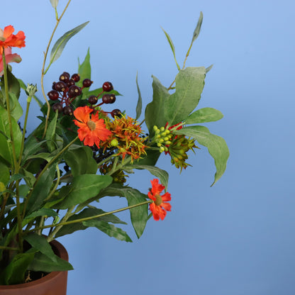 L - Ties - Terracota pot