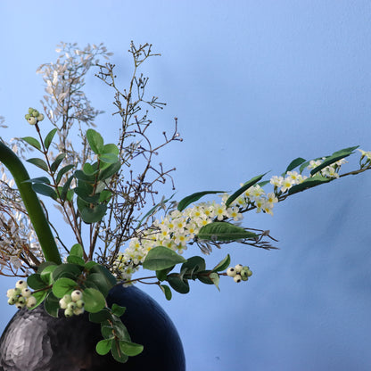 L -Jeanne- Glazen vaas