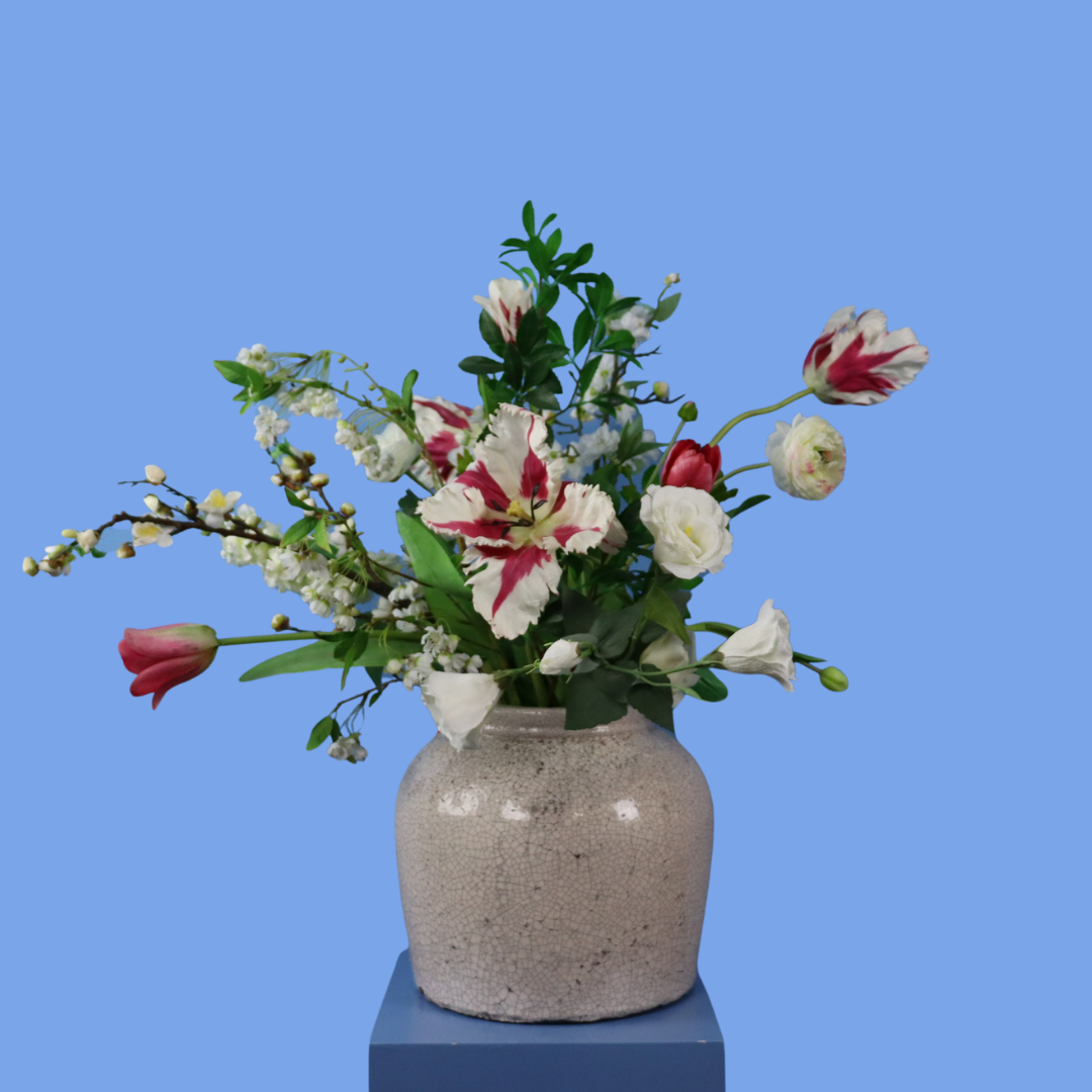 XL - Jeppe - vintage witte pot