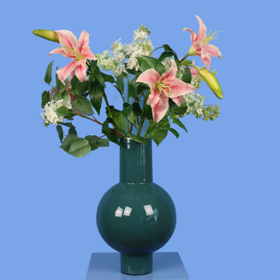 Kunstboeket Klaartje in Pip Studio vaas, maat XL – Reflower