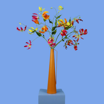 L - Marcello - Pols Potten vaas met kunstbloemen - Large