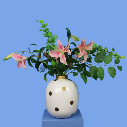 L - Sienna | Pip Studio vaas met kunstbloemen | Large