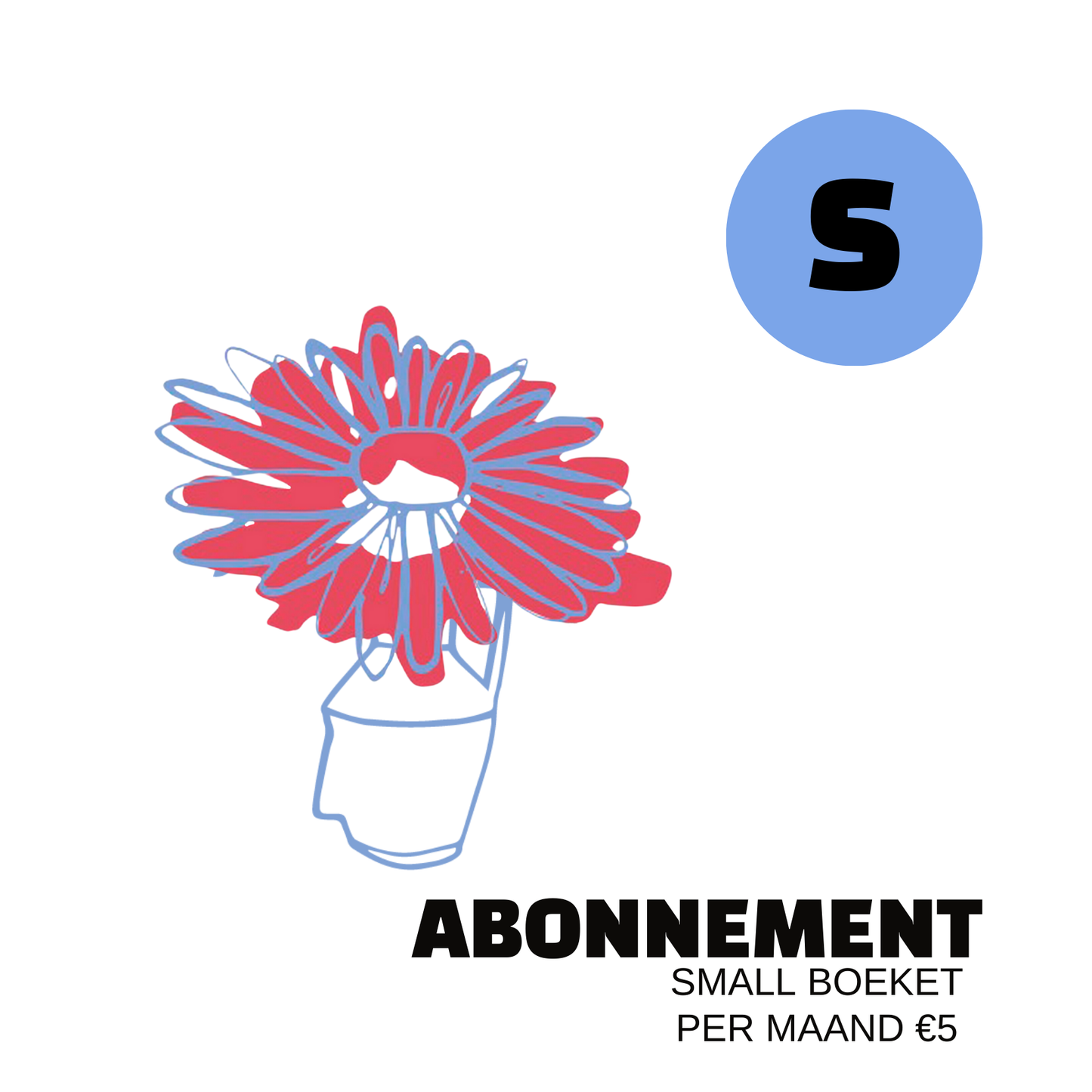 Reflower Abonnement Small | €5 per maand