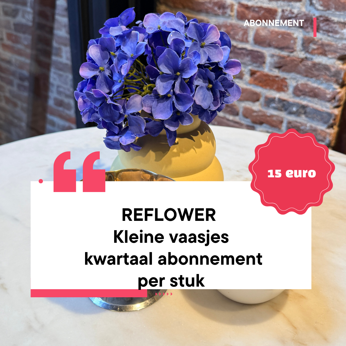 Kwartaalabonnement Small