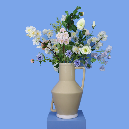 XL - Tinie | Return to Sender vaas met kunstbloemen | XL
