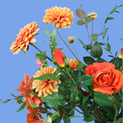 XL - Frenkie | Return to Sender vaas met kunstbloemen | XL