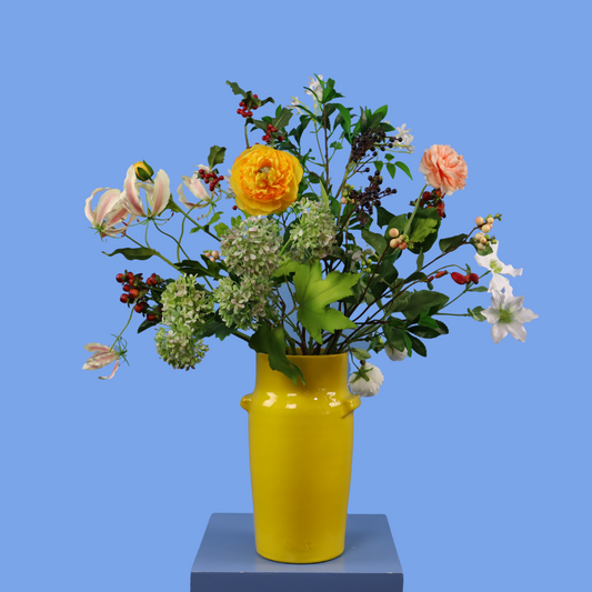 L - Muus - Serax vaas geel