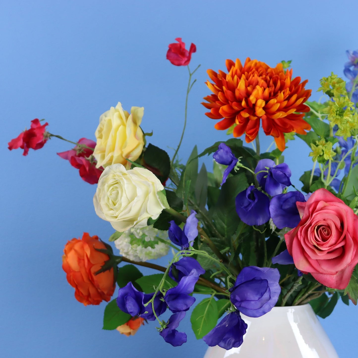 L - Violette - glazen vaas Tica