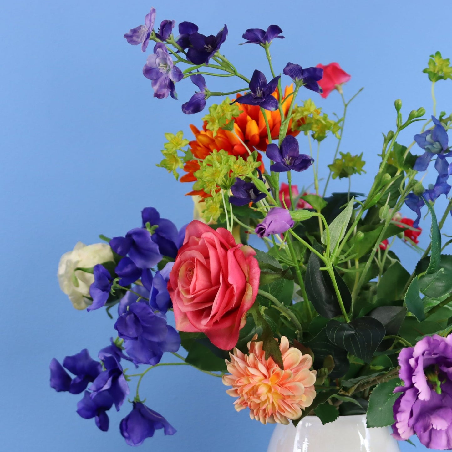 L - Violette - glazen vaas Tica